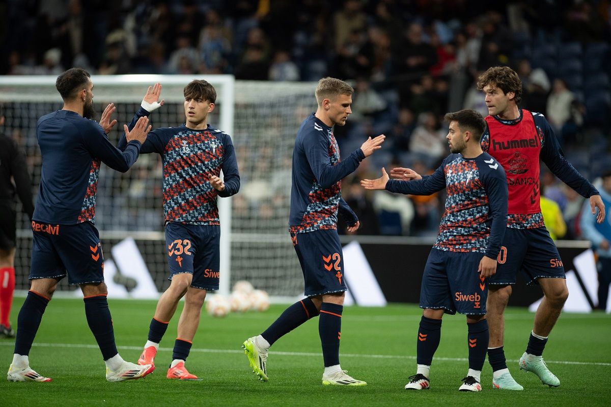 El Real Madrid - Celta de Copa del Rey, en imágenes