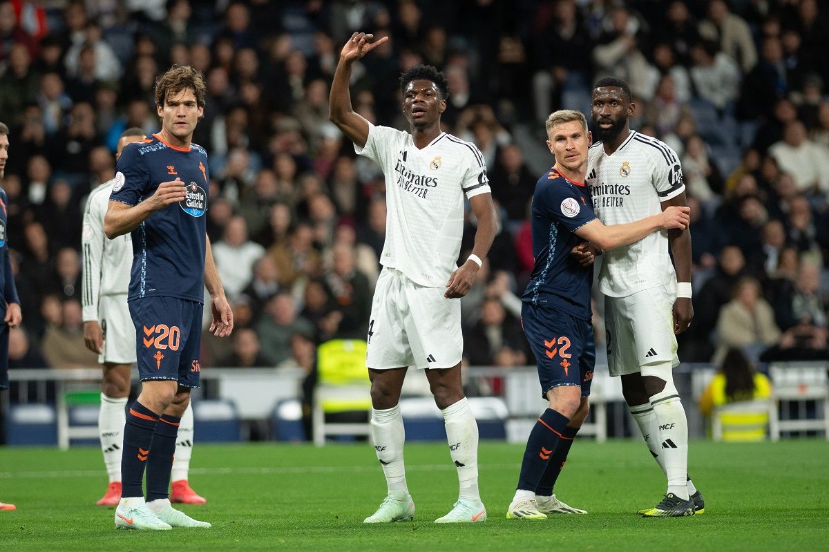 El Real Madrid - Celta de Copa del Rey, en imágenes