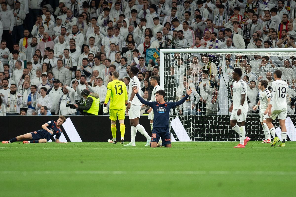 El Real Madrid - Celta de Copa del Rey, en imágenes